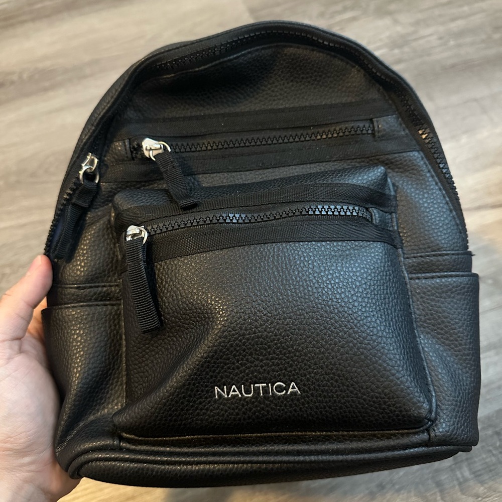 Nautica Black Backpack